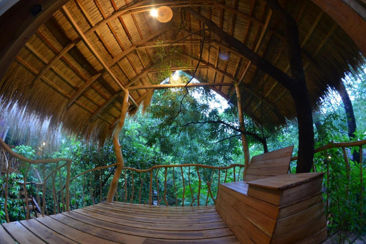 Habarana Tree House Mutu Village Eksteriør bilde